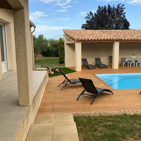 Les Oliviers 10 Pers Piscine Au Calme 4 Etoiles Villa Saint-Laurent-la-Vernede